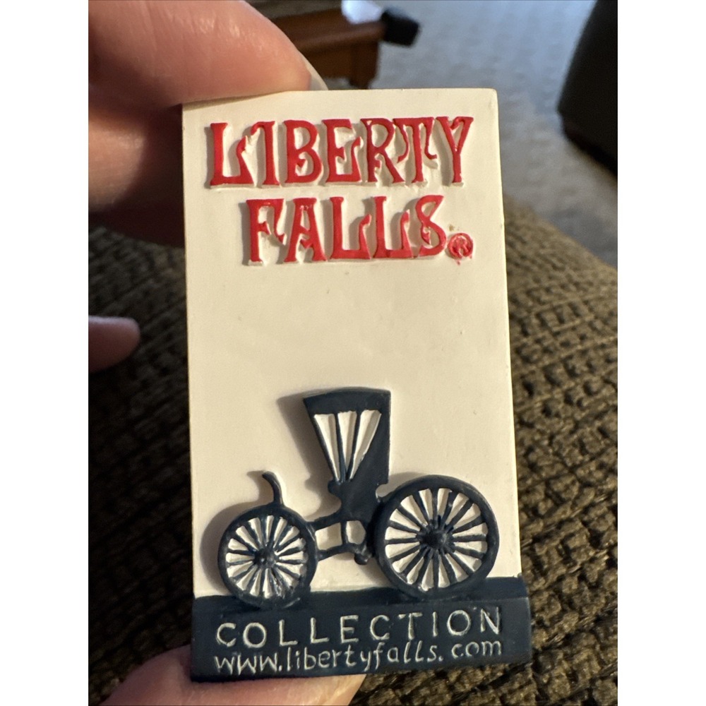 Liberty Falls Americana NIB Lot AH231 Coach Wagon + AH195 Pewter Figurines - Picture 9 of 10
